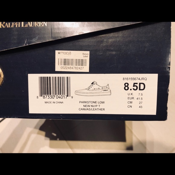Brand new Polo Ralph Lauren Men’s shoes - Picture 4 of 8